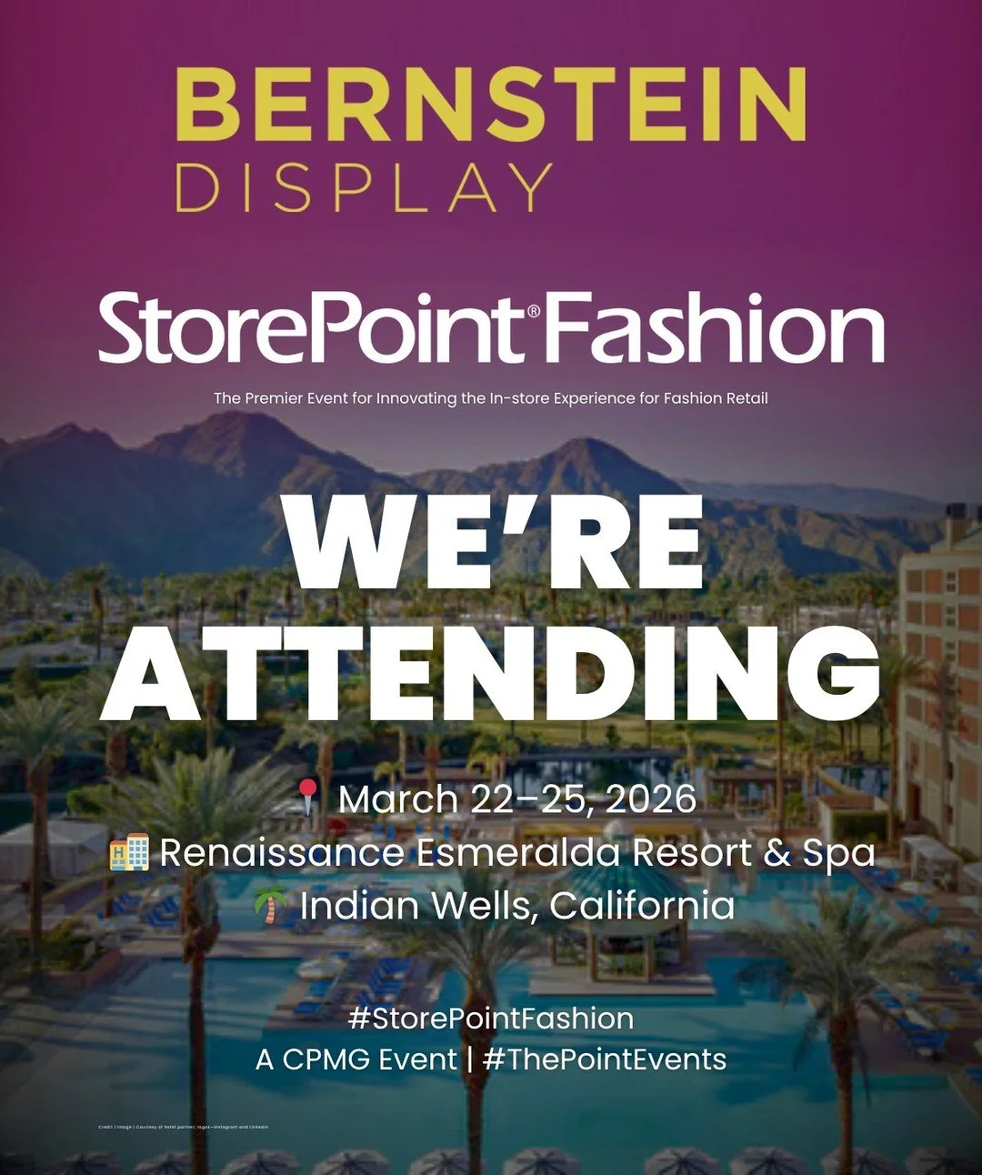 One of the industry&rsquo;s premier events StorePoint Fashion connecting leading fashion retailers with creative industry manufacturers. 
 
Bernstein Display is proud to present our newest products and innovations which showcase our industry leadersh
