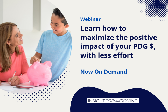 Learn how to maximize the positive impact of your PDG $, with less ...