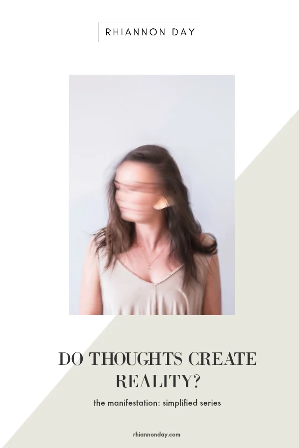 Do our thoughts create our reality? Can we use the power of positive thinking to manifest our ideal life? Does trying to “think positive” all the time feel inauthentic? Don’t worry, you don’t need to do this to manifest. This first edition in the manifestation: simplified series explains why, and what to do instead. #manifestation #lawofattraction #thoughtscreatethings #thoughtscreatereality #thinkpositive