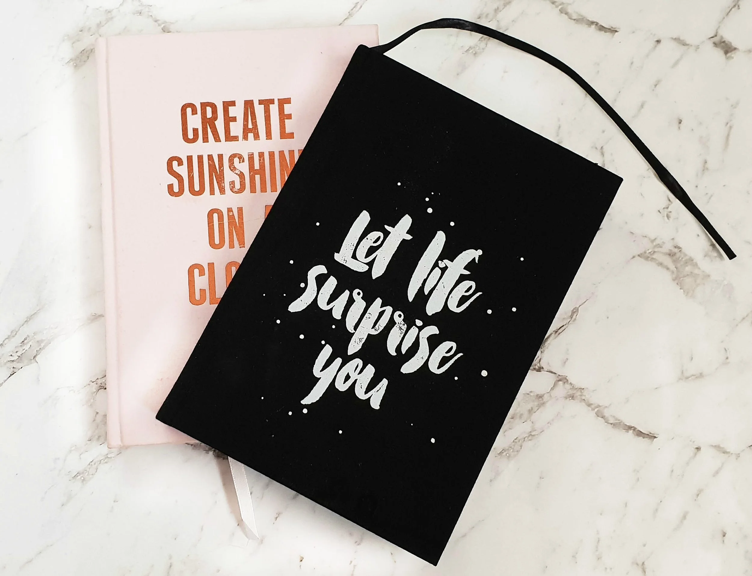 My gratitude journal and my “rant journal” - both opposites of the same coin and both have their place in my manifestation journaling routine