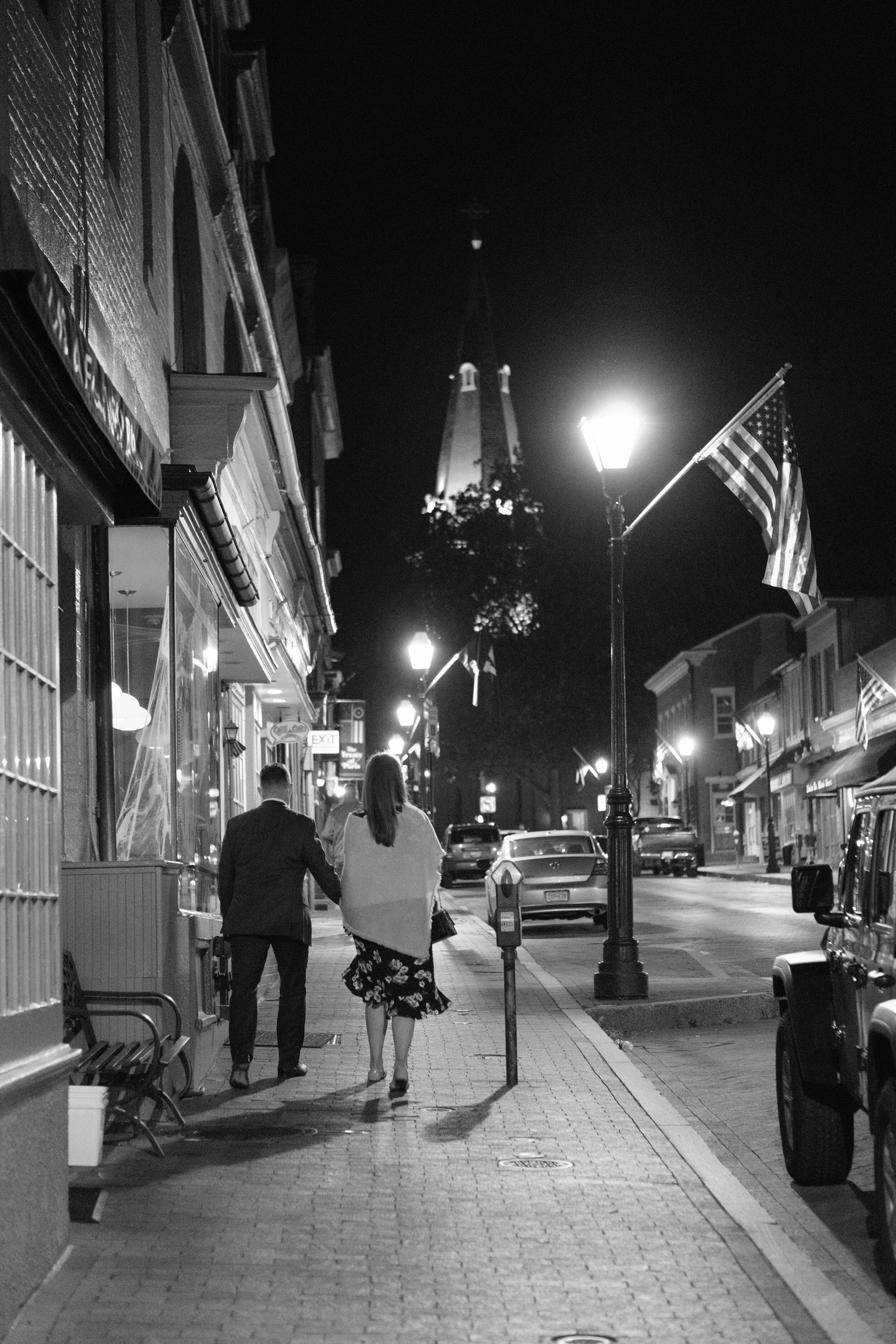 The spire on St. Anne’s sits atop the hill, glowing, ominous or angelic depending upon the eye of he who beholds it. Those who stand outside of these nighttime watering holes exist in a liminal plane of existence. Is the night over? Is this a stop o