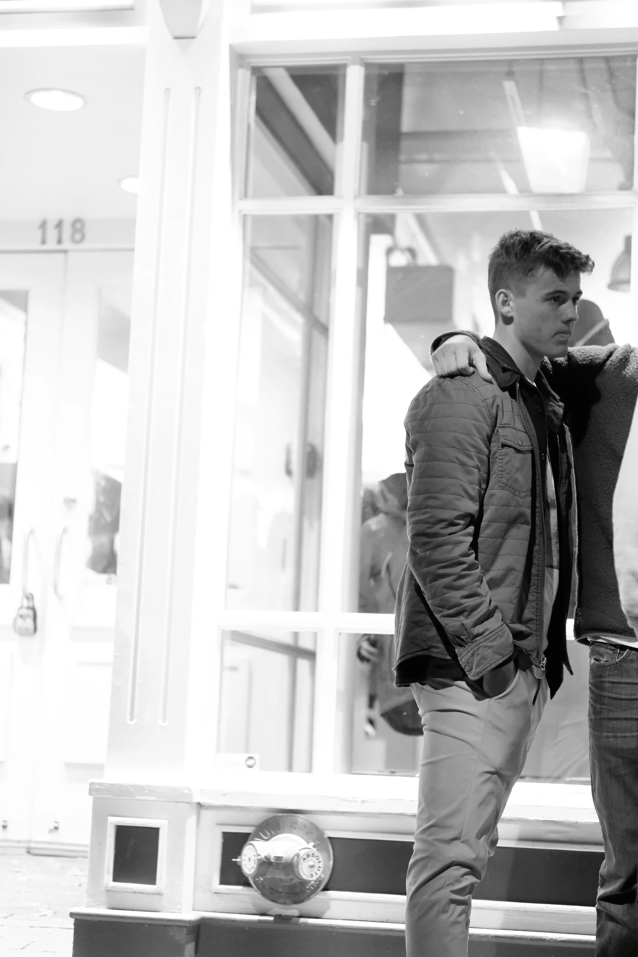  Has the night brought to a close some unfortunate altercation that is now sealed and bonded by an embrace?  