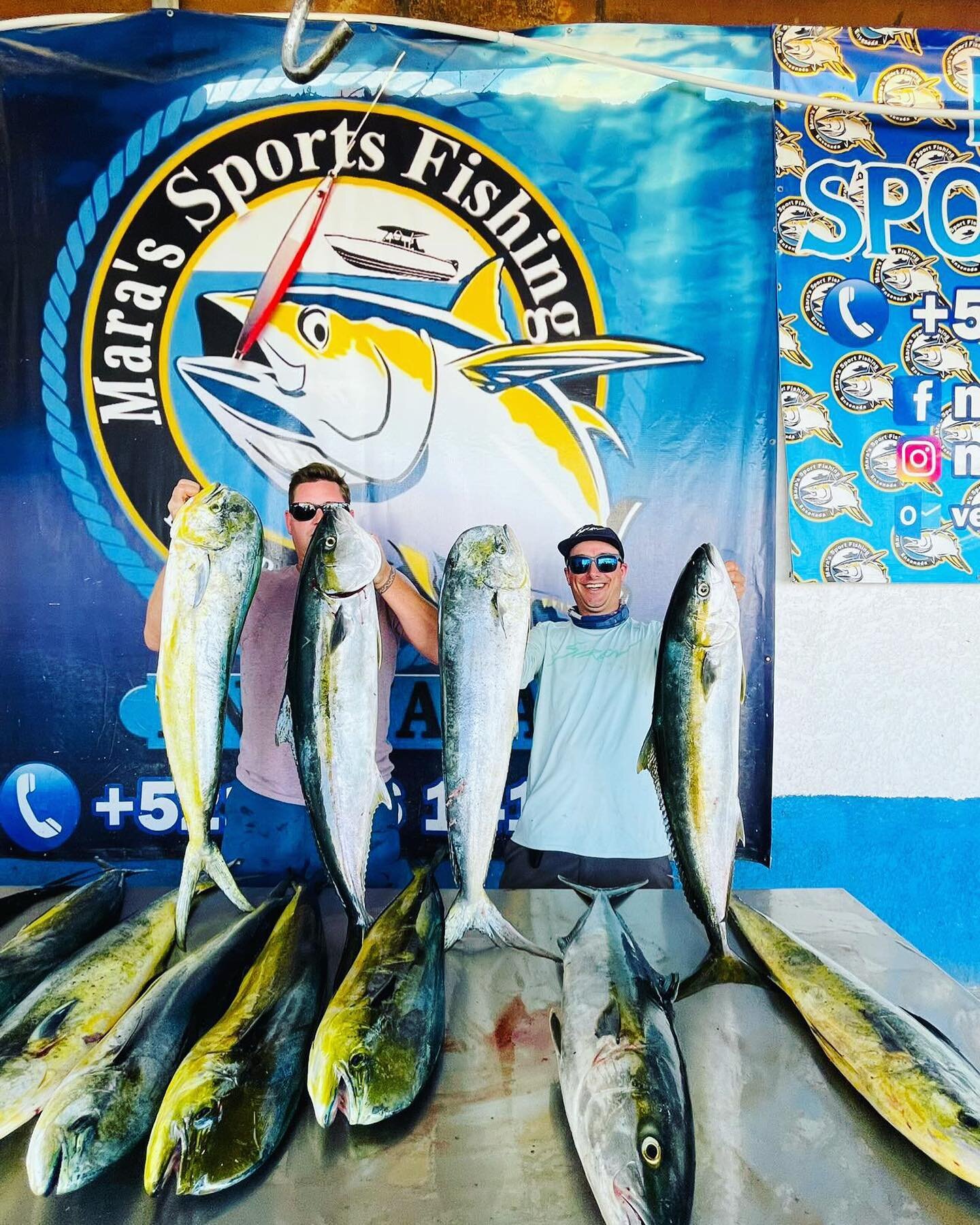 Got to sneak down and fish a wide open dorado bite with my good friend @barnabycronshaw and the @maras_sportfishing team! Epic day of dorado with a few yellowtail mixed in! We must have released over 40 fish after keeping what we could manage eating!