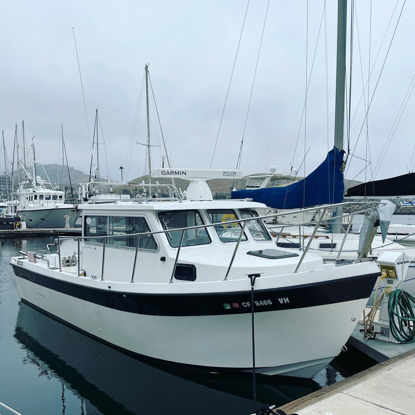 New home for the Patricia Rose II for A bit! @hotelcoralmarina! @maras_sportfishing @bdoali time to catch some tuna!!!