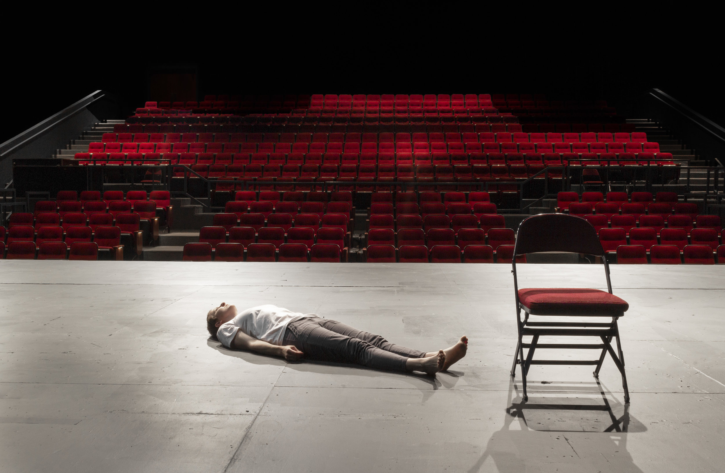   Sit Down Beloved, We Are Done For , 2019  triptych part 2,  42” x 60”, inkjet print 