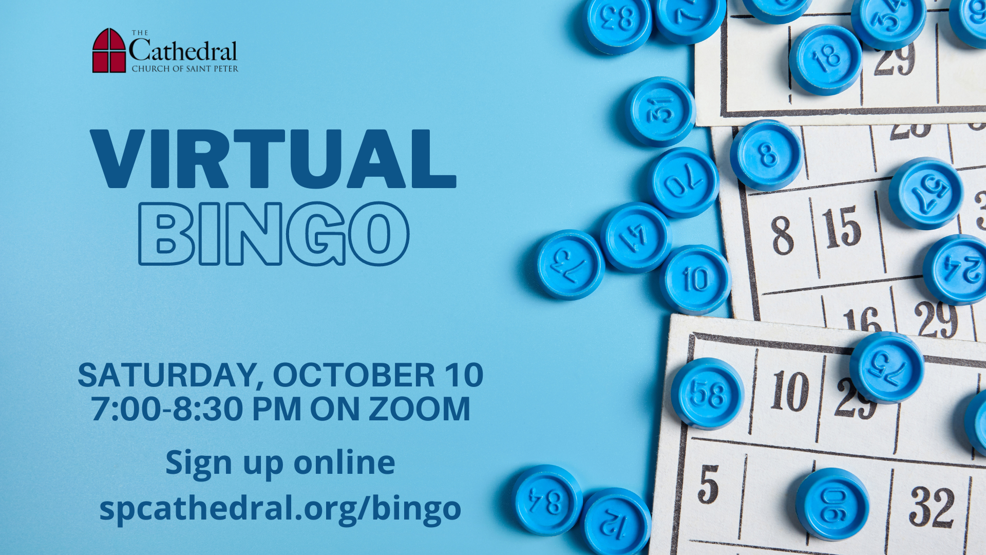 Visit spcathedral.org/bingo for more information