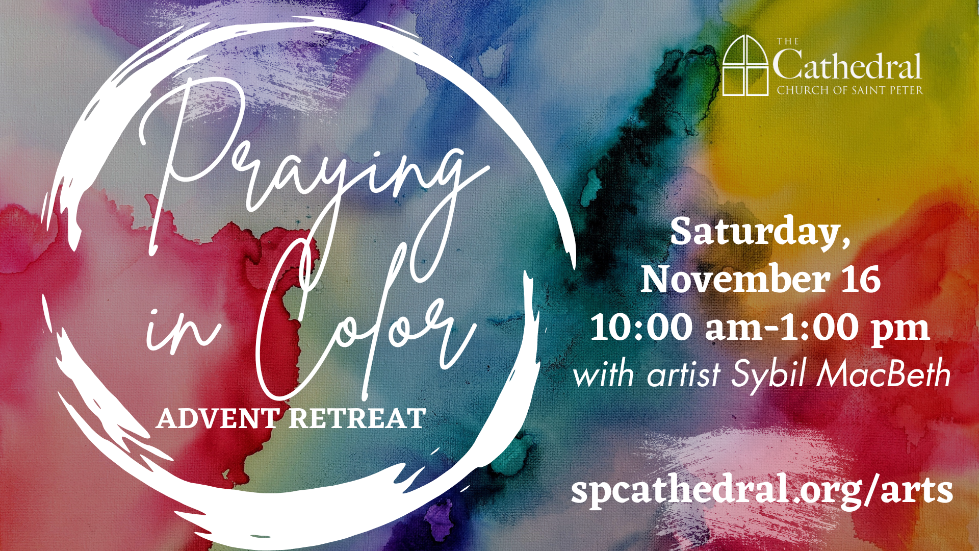 Praying in Color Advent Retreat — The Cathedral Church of St. Peter