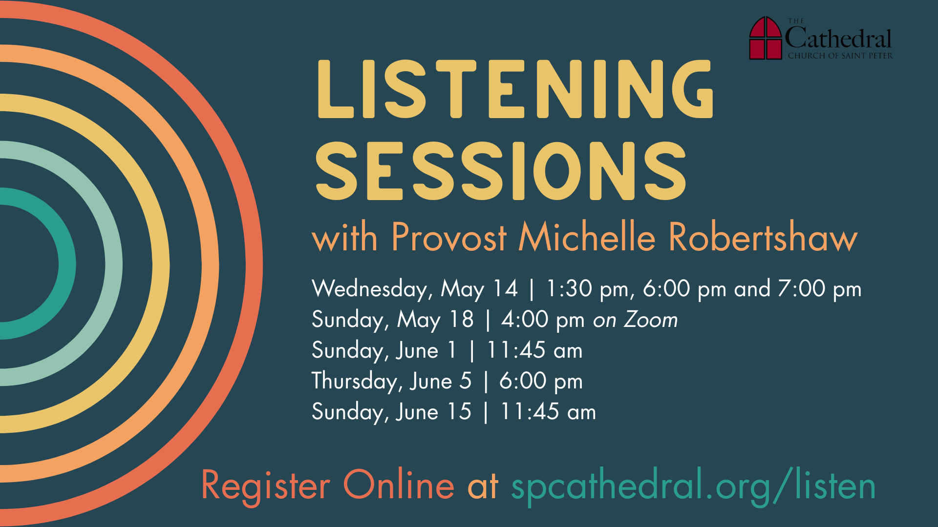Listening Sessions — The Cathedral Church of St. Peter