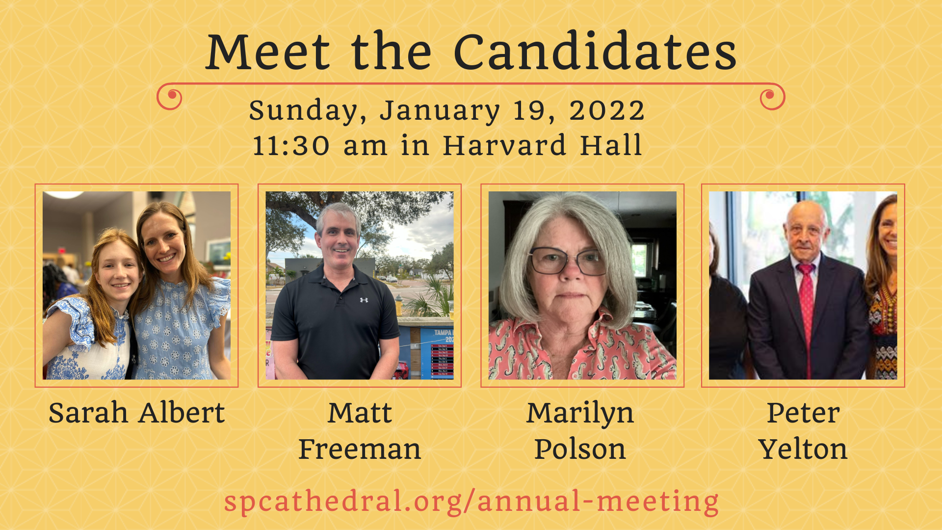 Meet the Candidates — The Cathedral Church of St. Peter