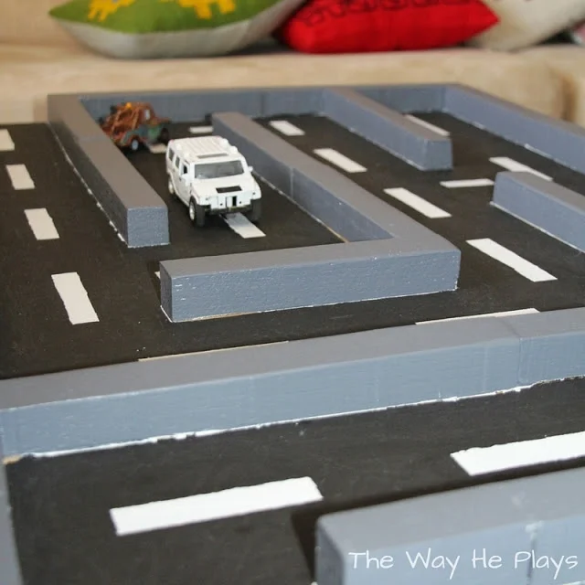 DIY Wooden Car Maze