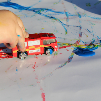 Painting with Cars