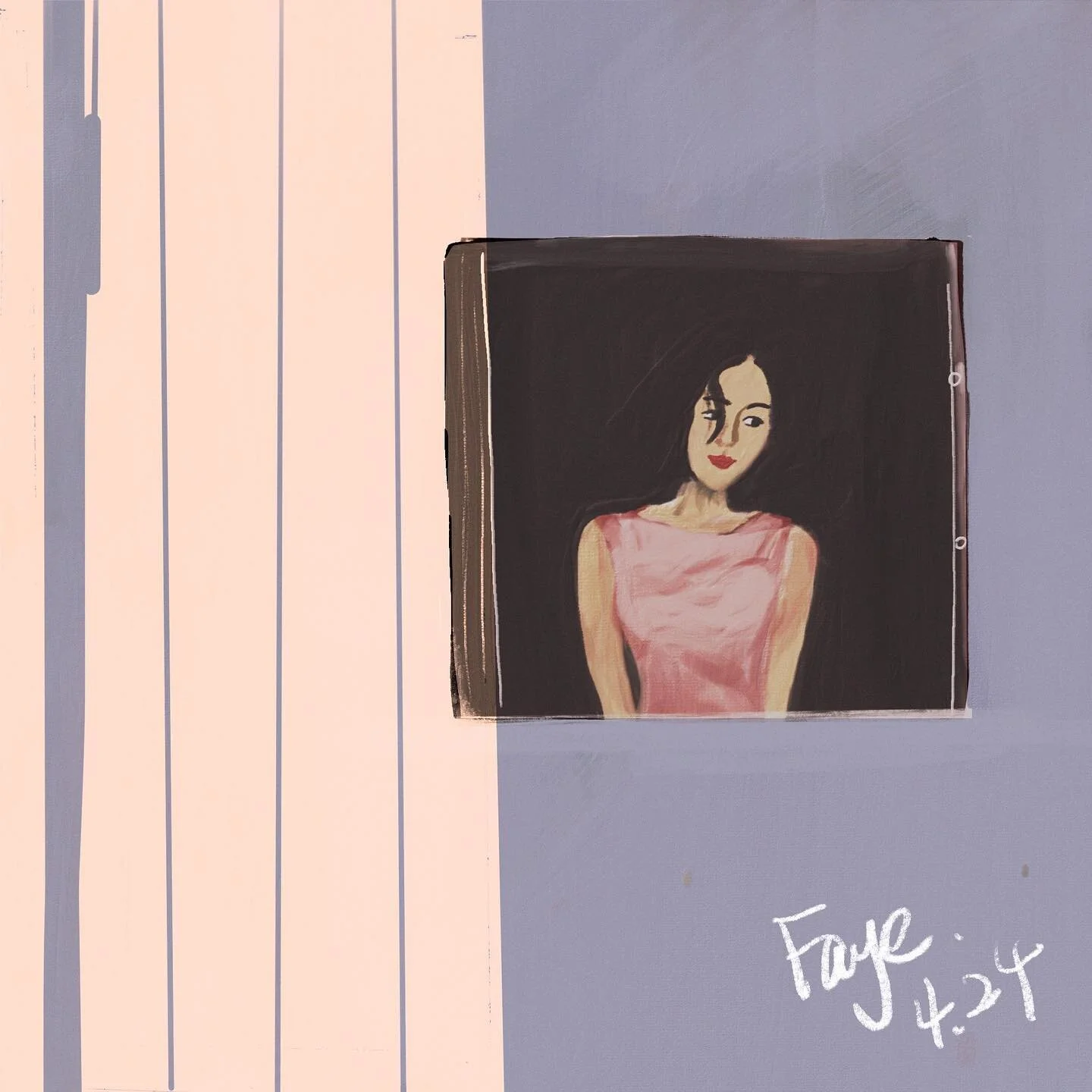 Every sunset is the same. ：
：
：
：
：
：
#home #sunset #mood #fayewong #illustration #procreate