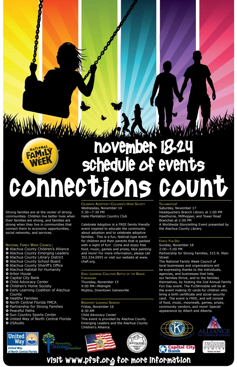 National Family Week Poster