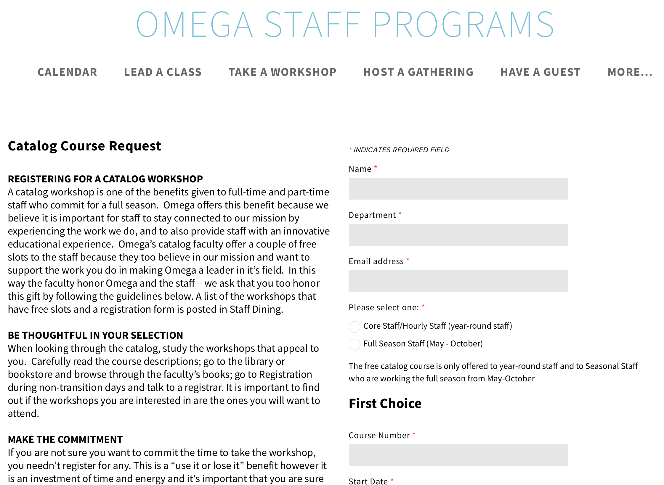 Internal Communications site