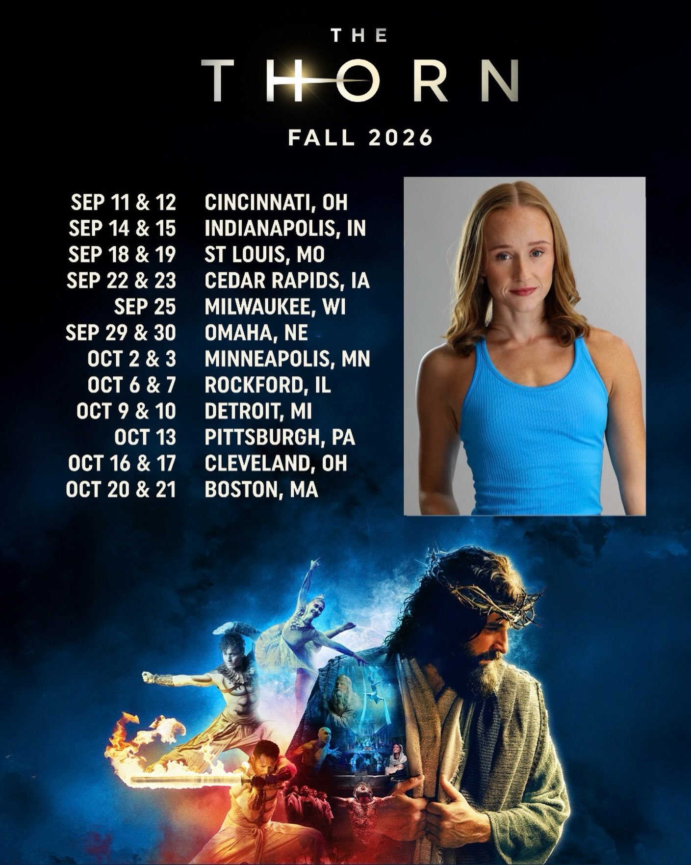 Excited to announce my next dancing adventure! This fall and spring I will be joining @thethornofficial national tour! I am so grateful for the opportunity to dance and explore so many new places while being (relatively) closer to home 🩷