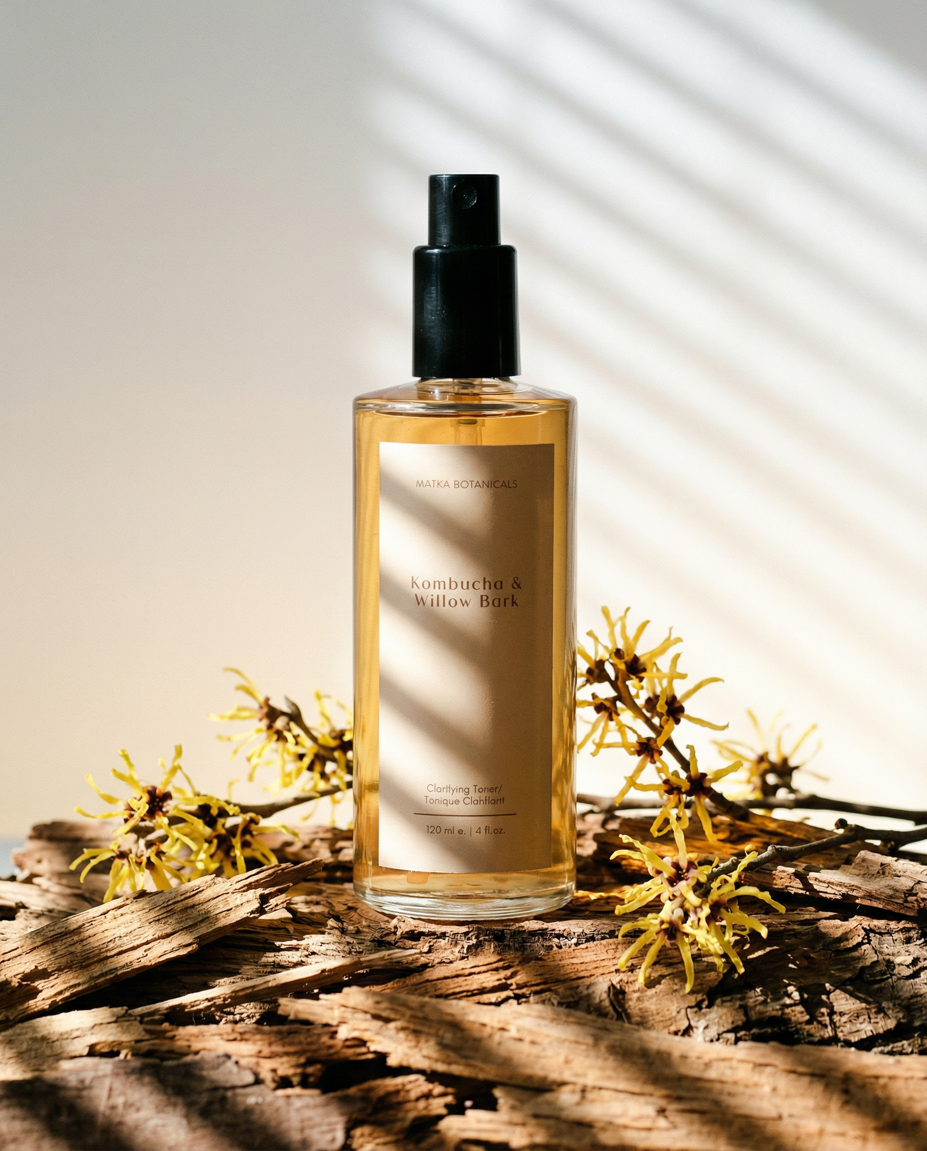 Generated with Kive.ai - soft light_ sunlight coming in through blinds_ add witch hazel flowers.png