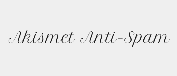 Sixty Eight Ave - Useful WordPress Plugins - Akismet Anti-spam