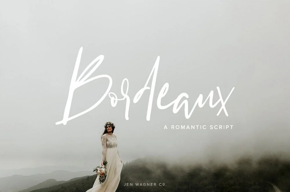 Sixty Eight Ave - 100 Stylish Fonts - Bordeaux