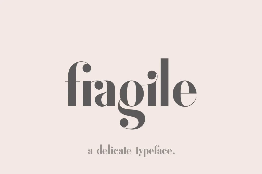 Sixty Eight Ave - 100 Stylish Fonts - Fragile