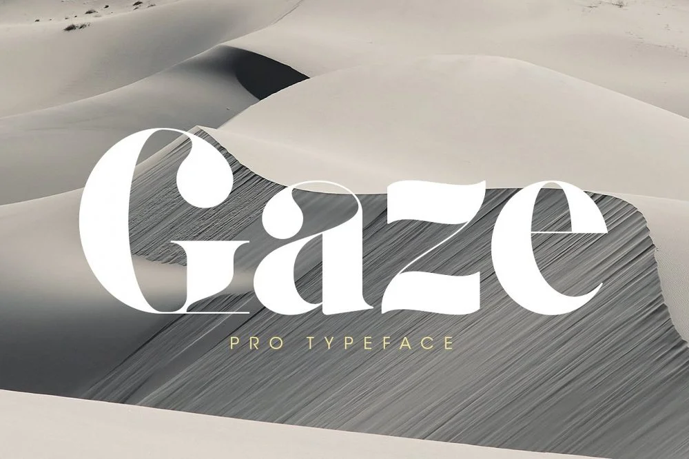 Sixty Eight Ave - 100 Stylish Fonts - Gaze