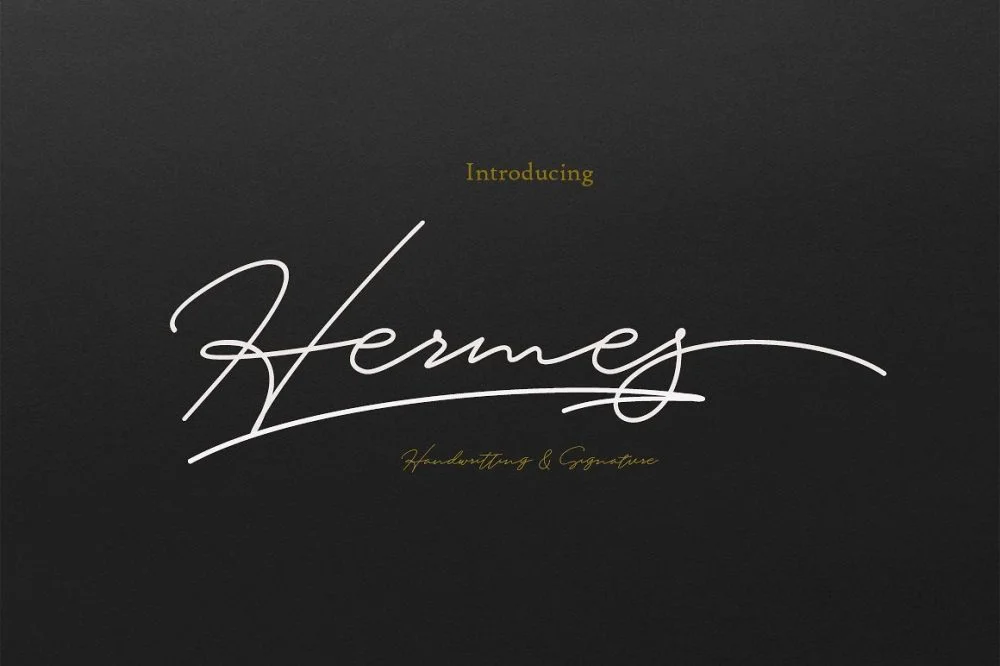 Sixty Eight Ave - 100 Stylish Fonts - Hermes