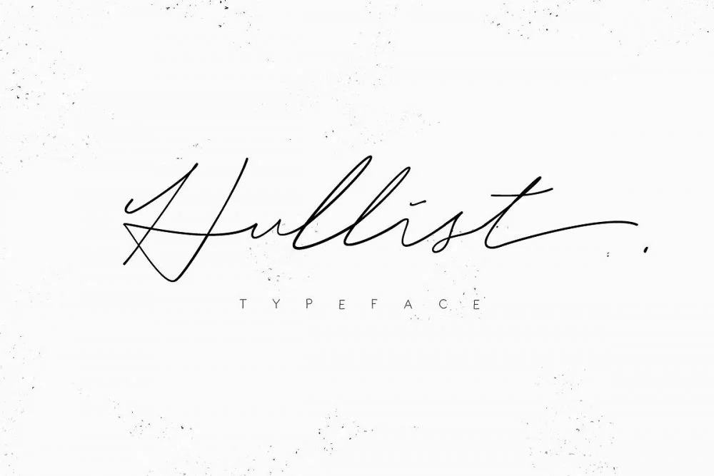 Sixty Eight Ave - 100 Stylish Fonts - Hullist