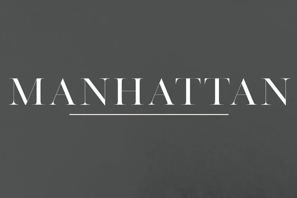 Sixty Eight Ave - 100 Stylish Fonts - manhattan