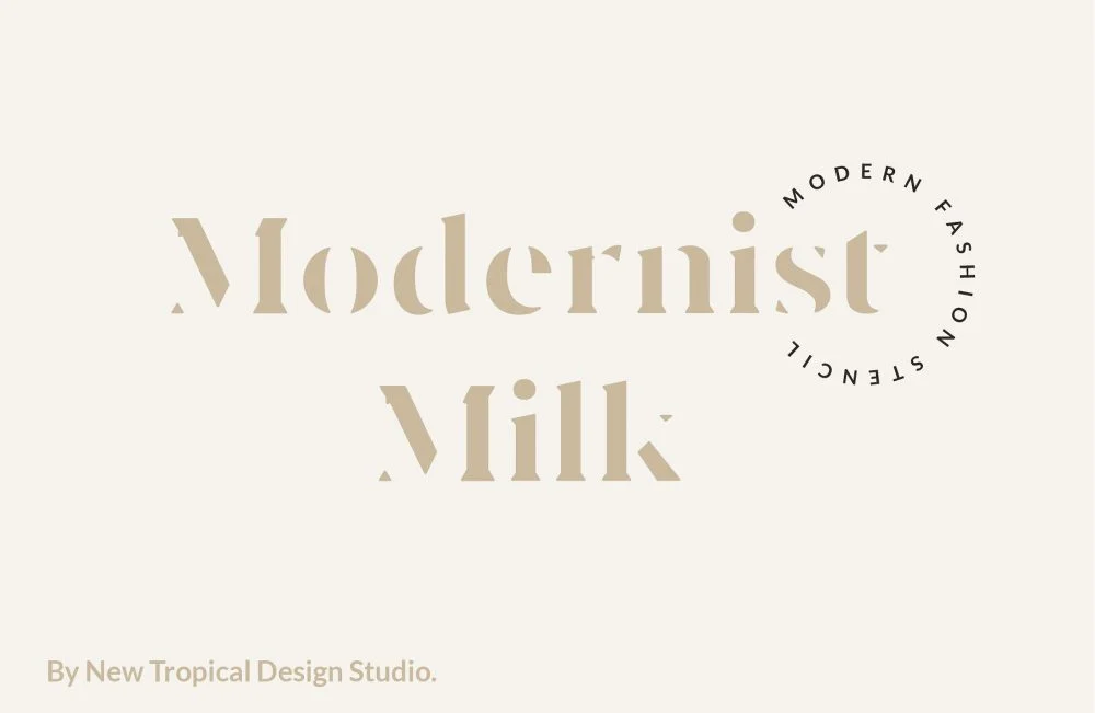 Modernist Milk
