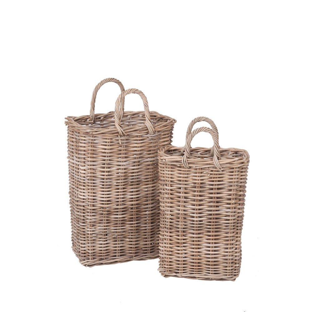 Tall Wicker Basket