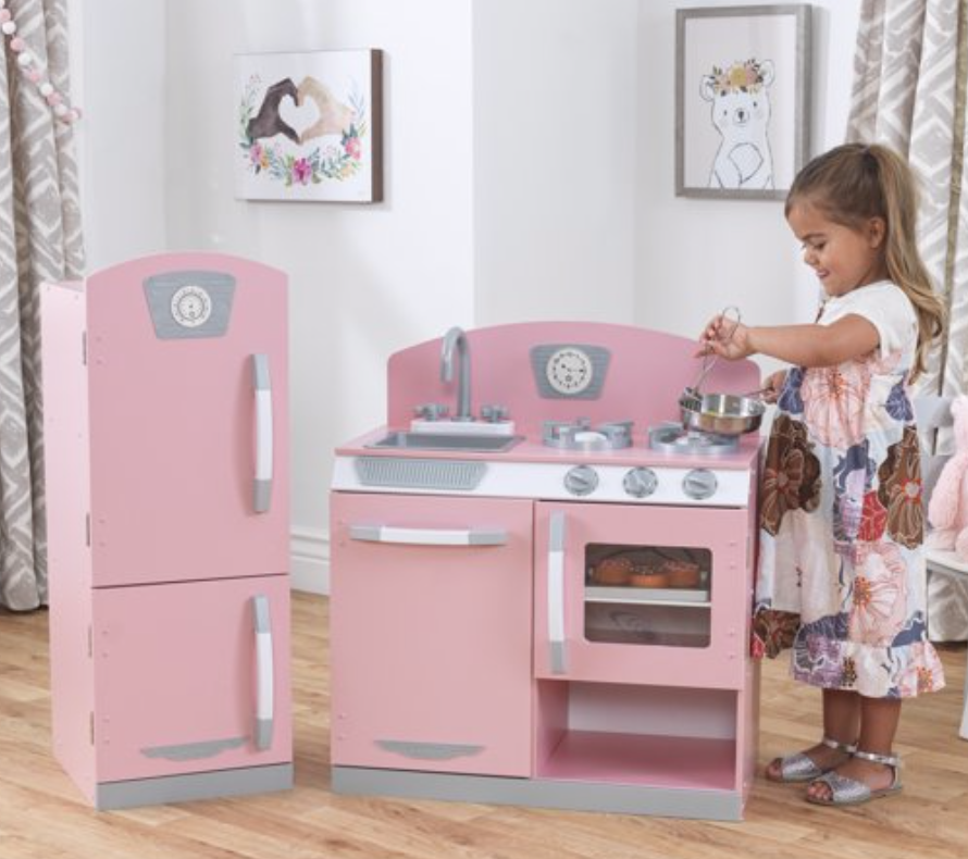 Pink Retro Kitchen