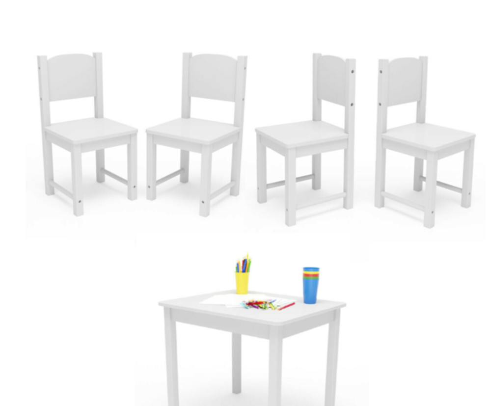 Four Chairs and a Table