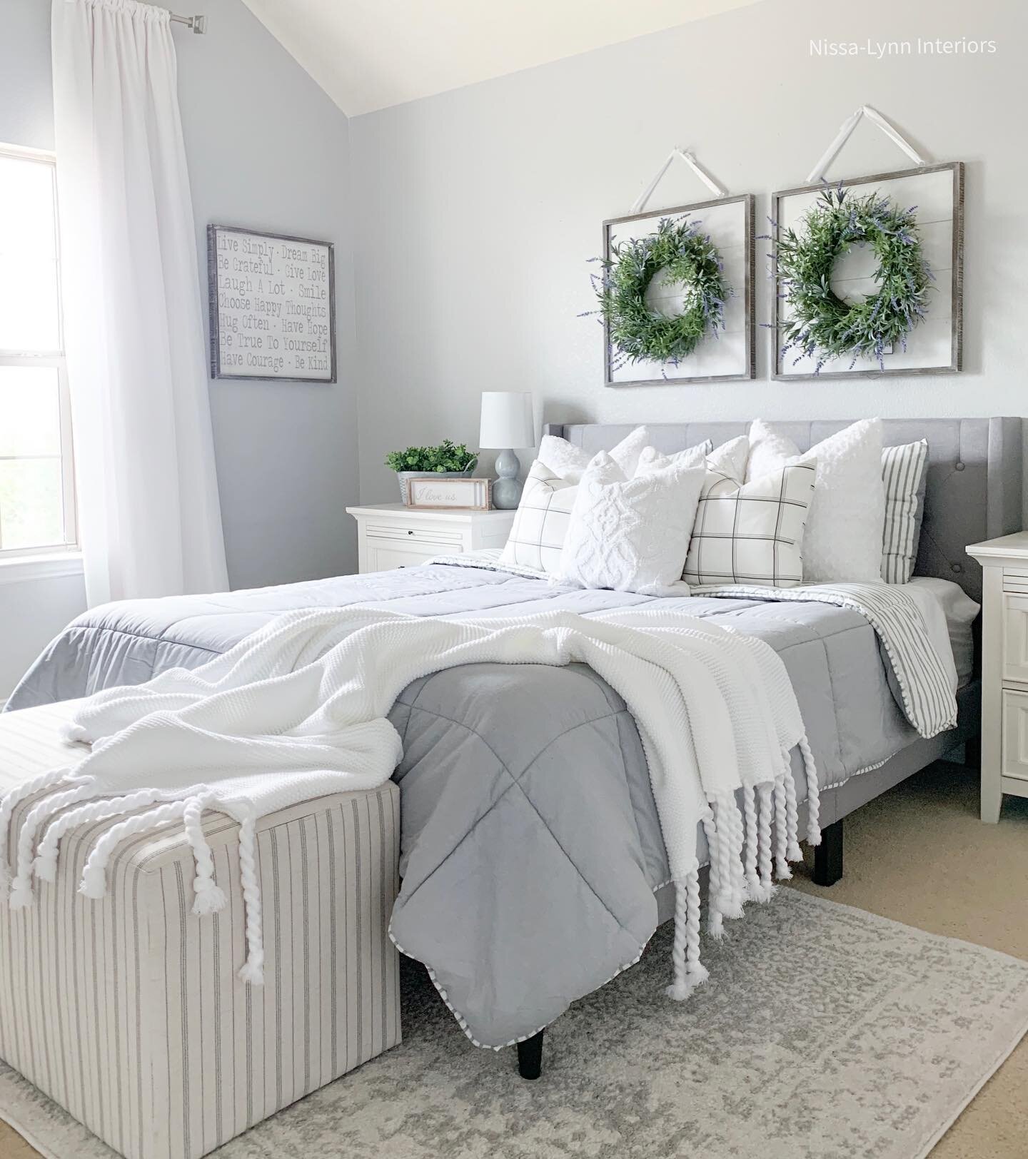 This room is getting a refresh! It used to be my daughters&rsquo;s room - decorated in gray and neutral tones. But now that she&rsquo;s married and has a place of her own, it&rsquo;s a guest bedroom. I&rsquo;m going to give it a new look with new fur