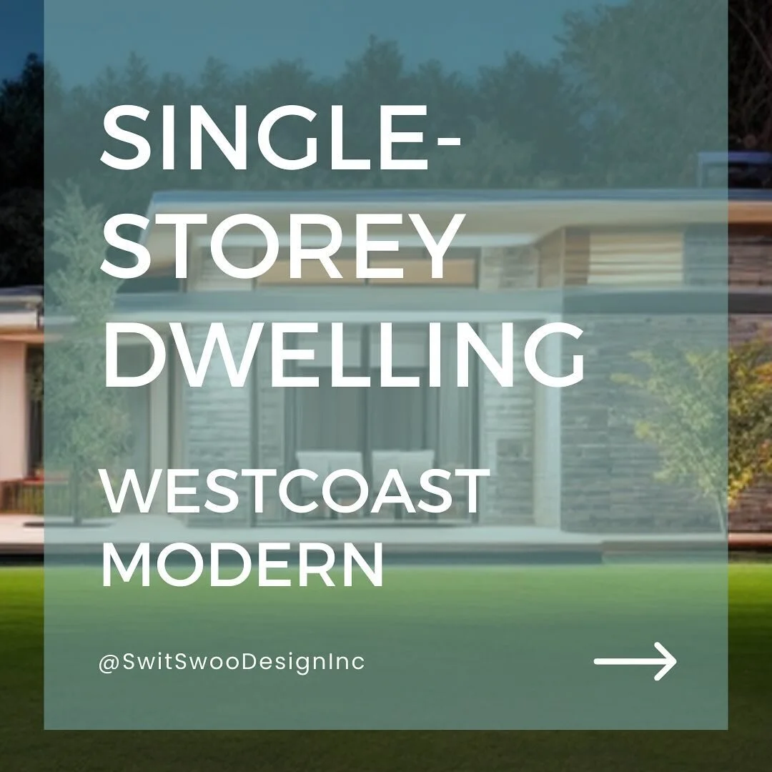 Design for west coast style modern single dwelling bungalow with a central courtyard, open plan living and abundant natural light.  #architecture #westcoastdesign #architecturedesign #calgarydesigner #singledwelling #bungalowdesign