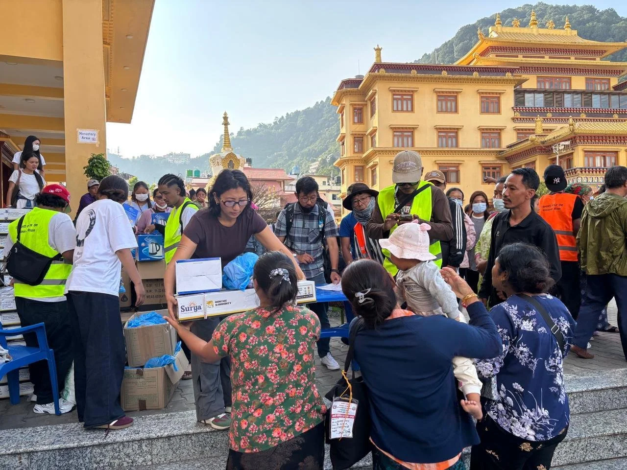 Photo of Supply distribution in Yellow Gumba