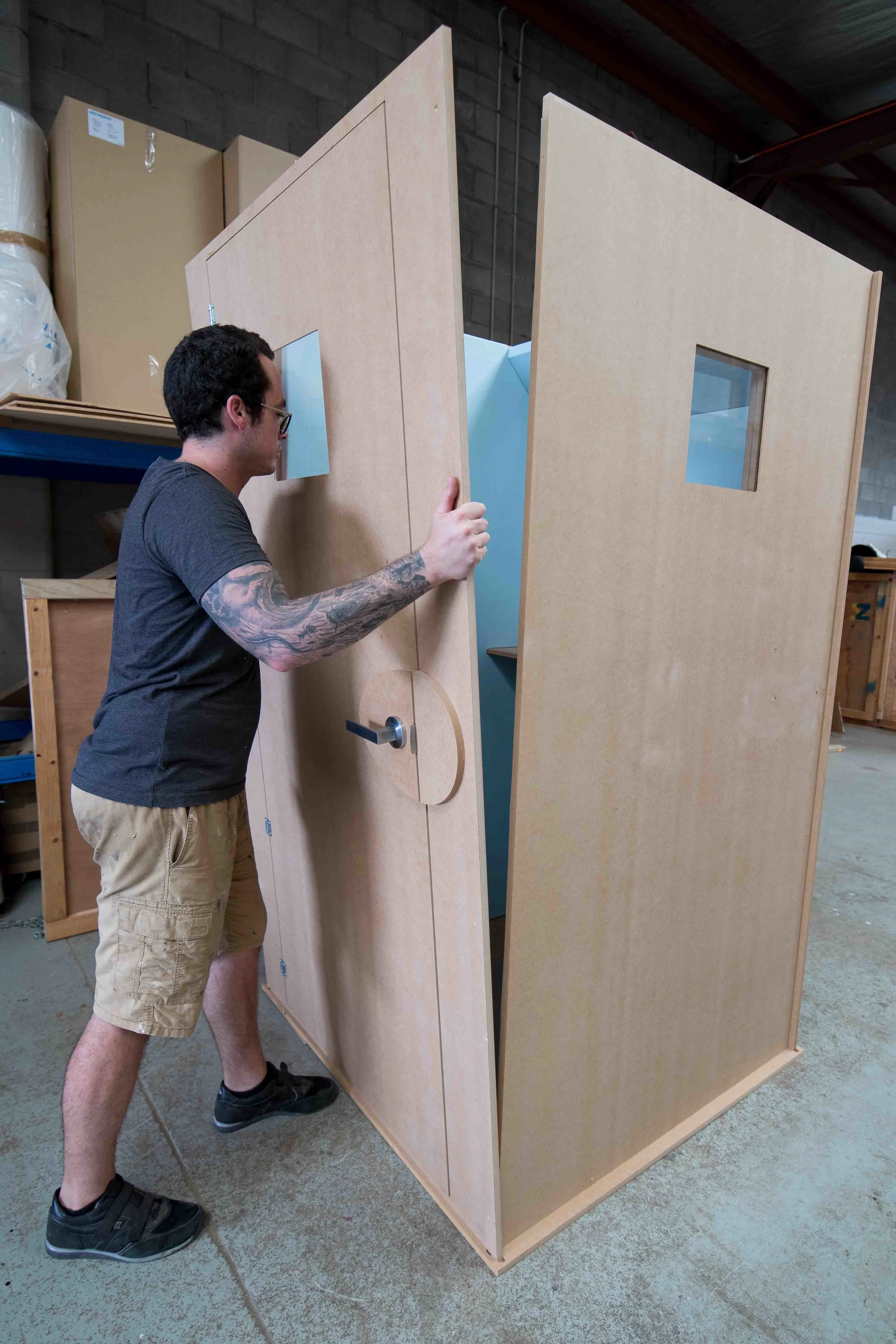 Step 6: Install Front Wall