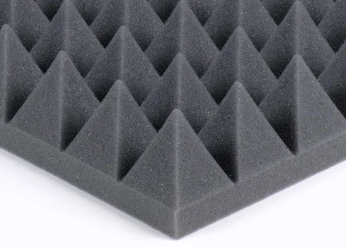 Pyramid and egg crate foam - good for acoustics or not?