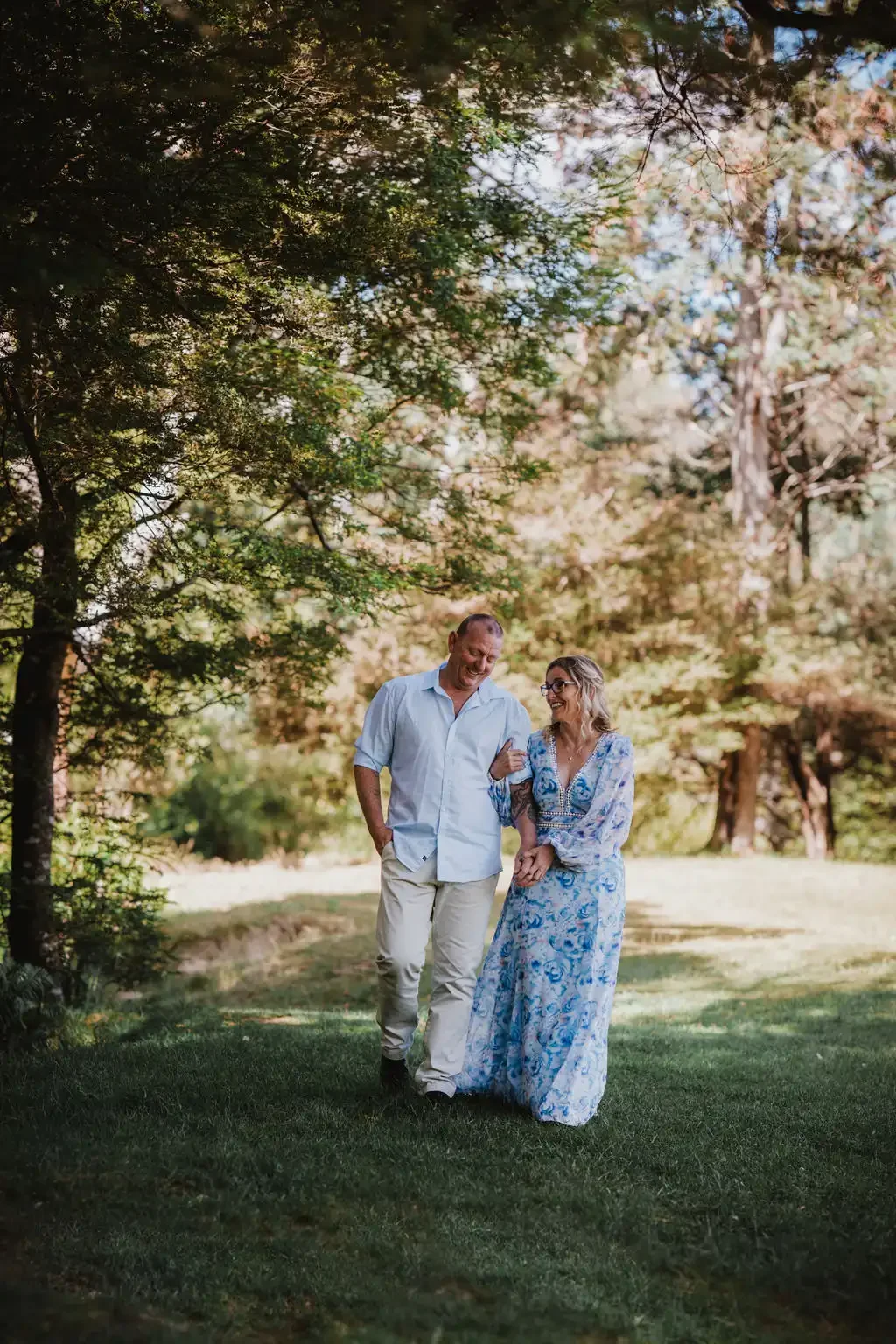 Couple eloping in their campervan while on a trip around Tasmania with I Do Drive Thru — elopement celebrant from $400