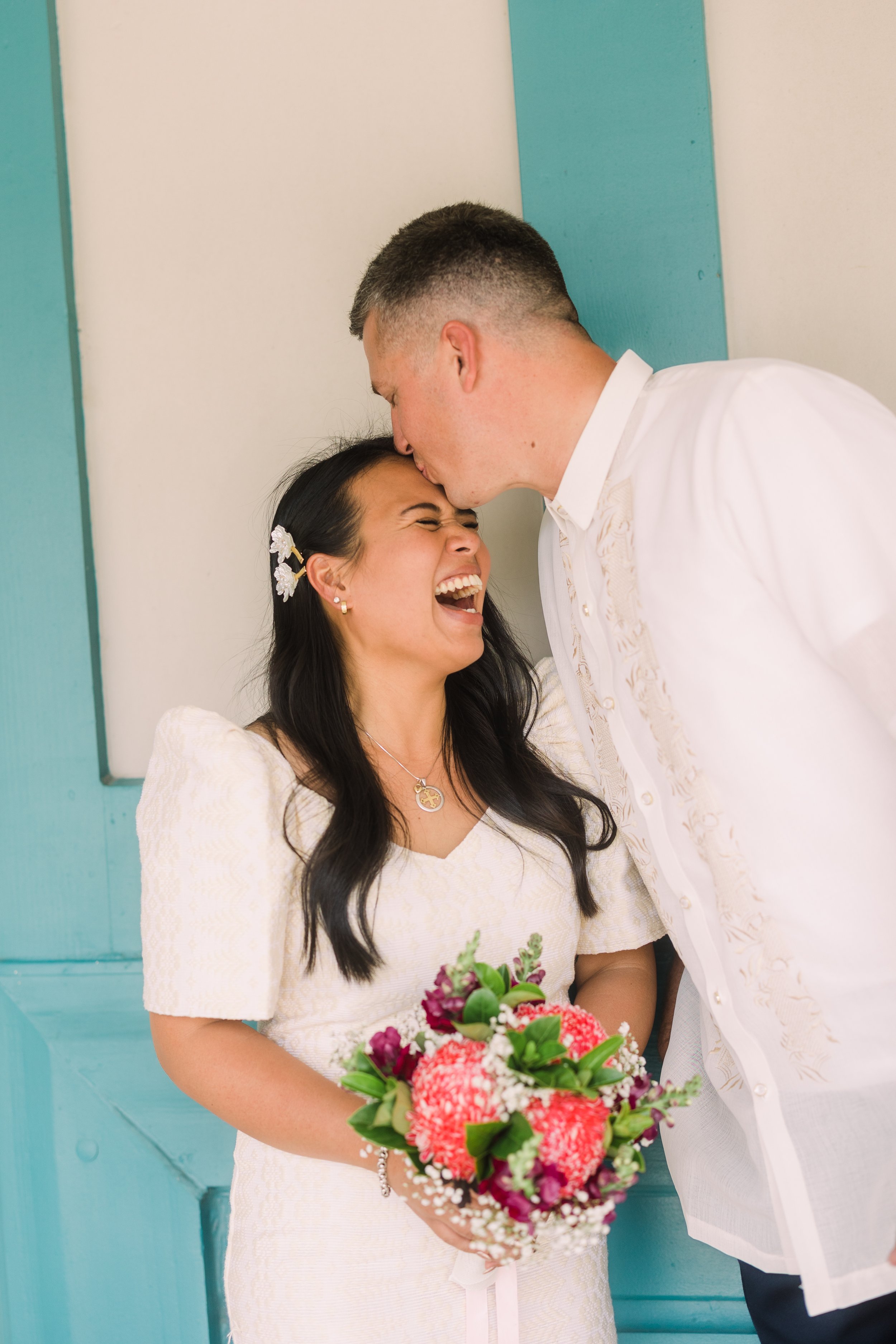 Gold Coast registry office wedding with a celebrant