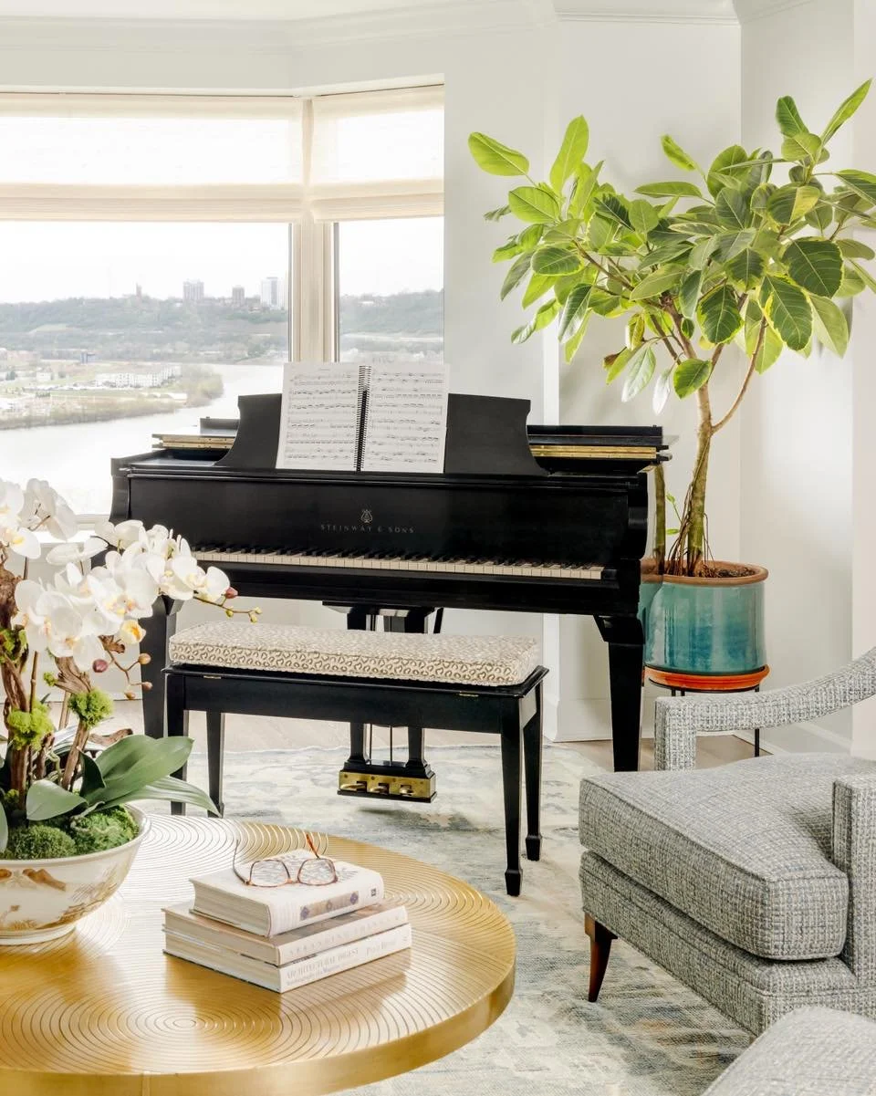 Sometimes less truly is more&mdash;crowding a space can overshadow the very pieces meant to shine. Give your favorite finds the room they deserve to breathe and be noticed.

📷 haileybollingerphoto

#WindingLaneInteriors #GrandPiano #InteriorDesignOf