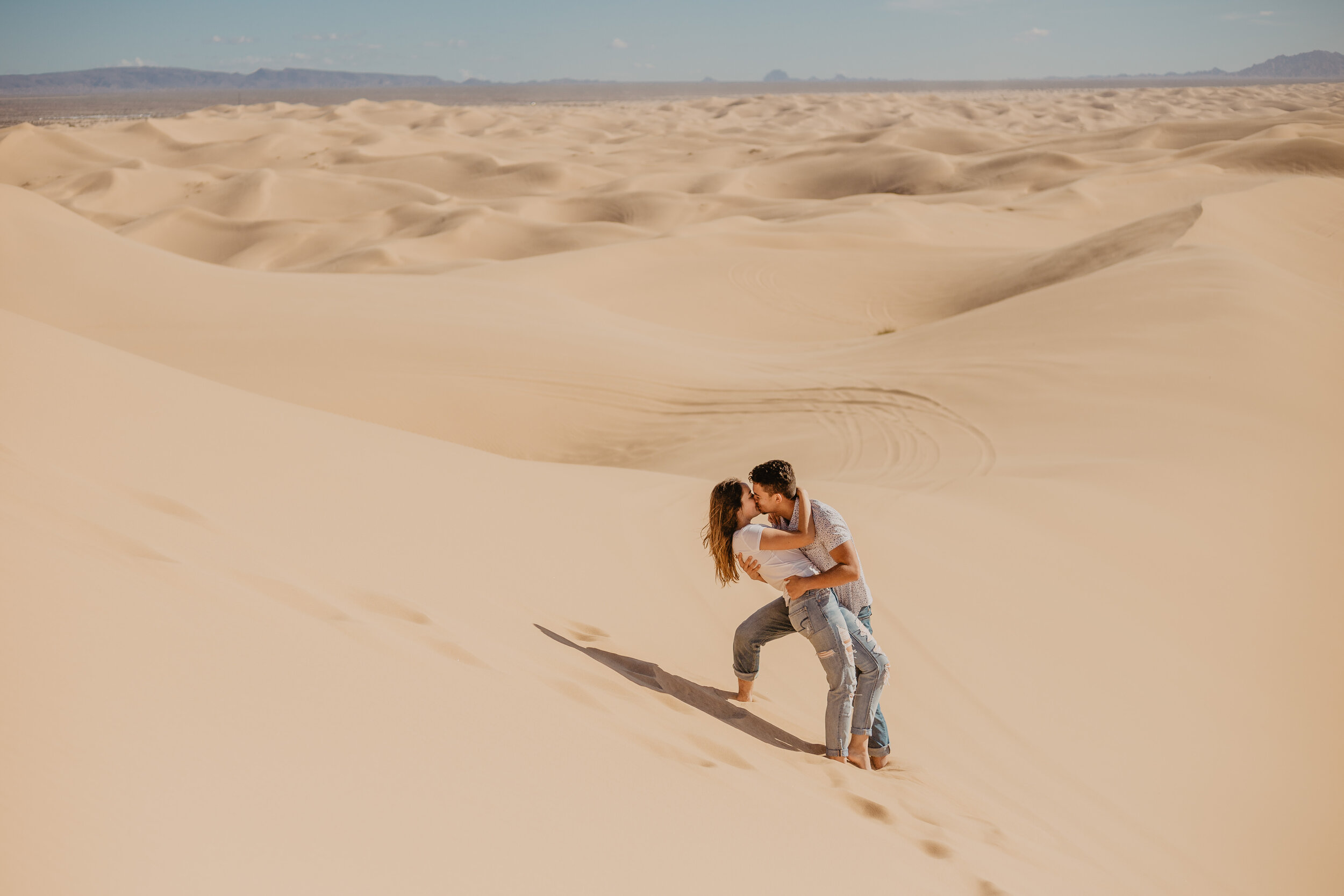 glamis sand dunes epic engagement photos