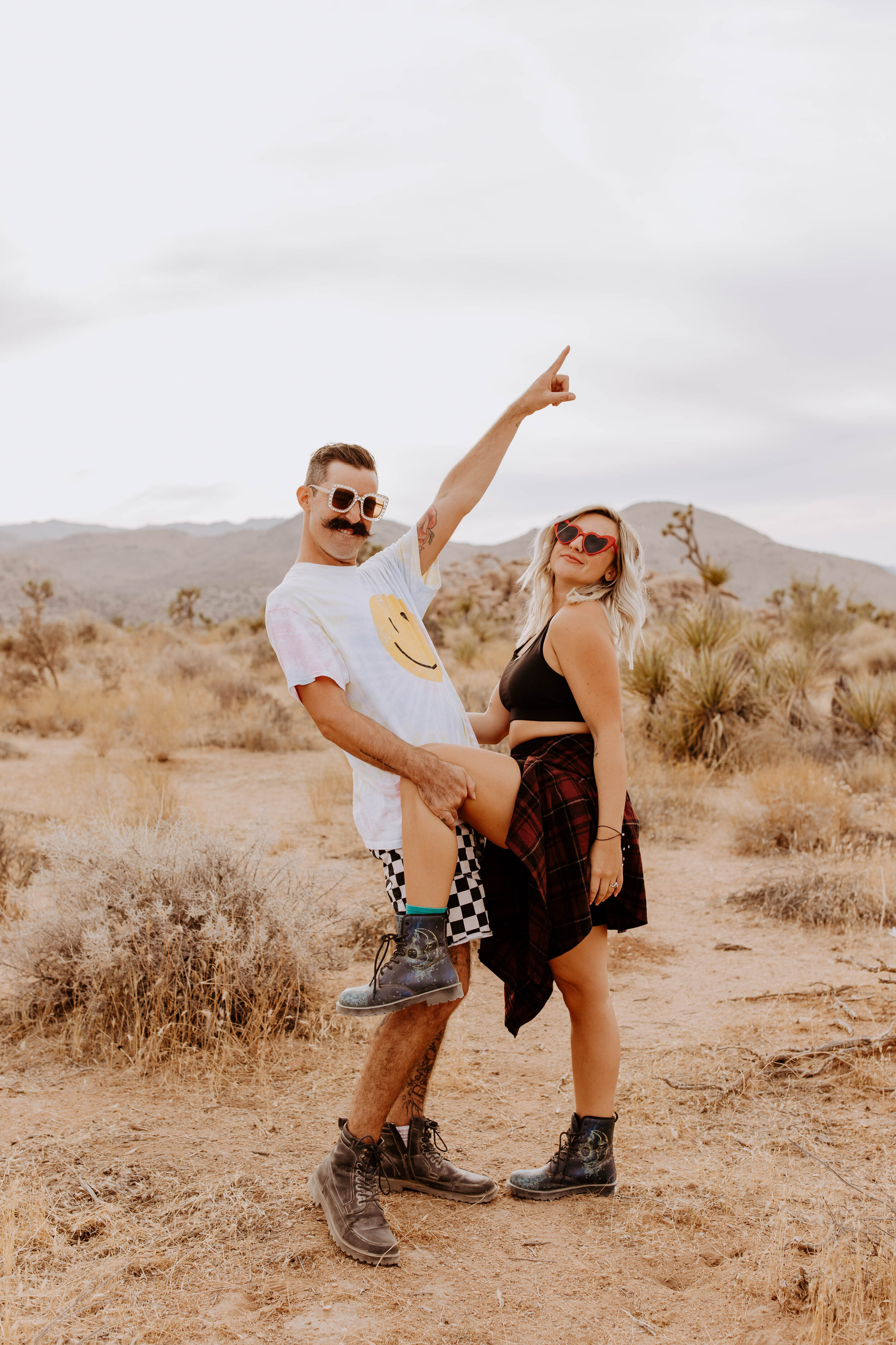 Ashley + Kyle adventure joshua tree session desert-40.jpg