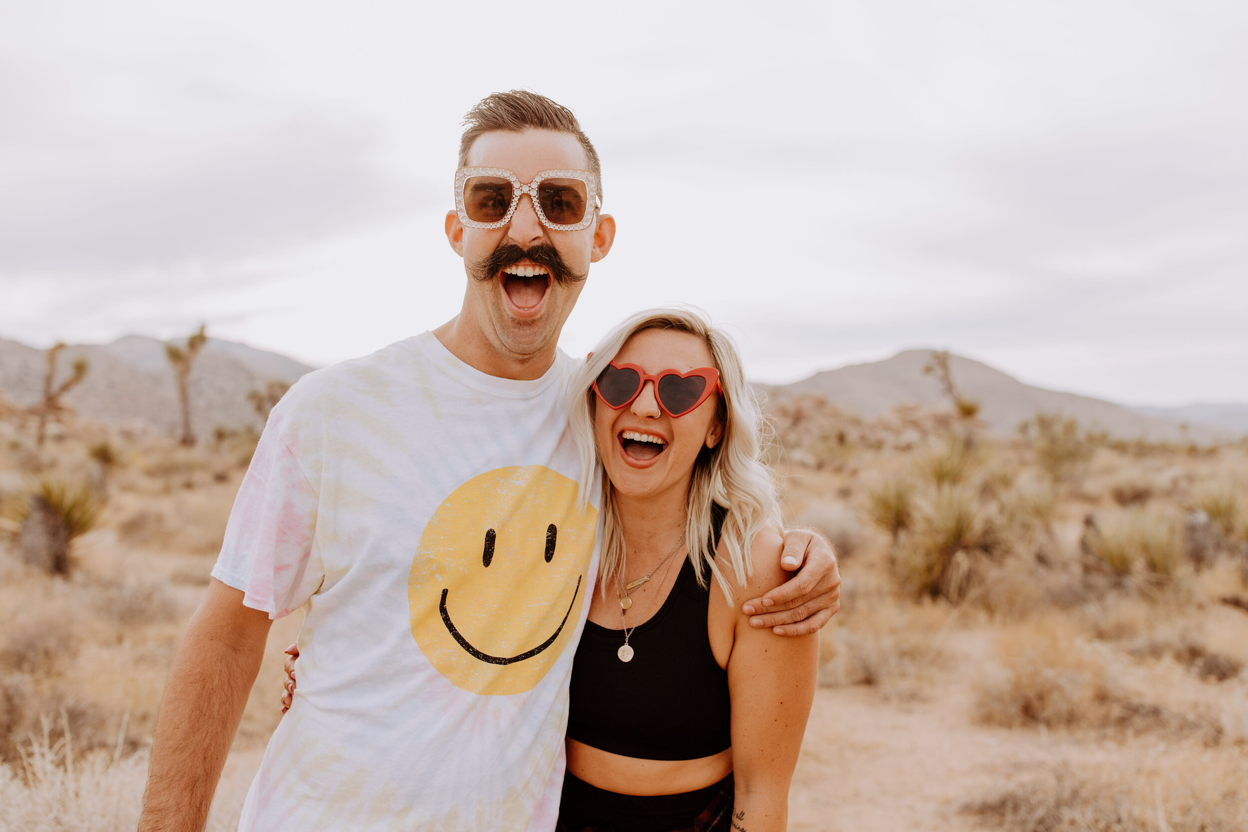 Ashley + Kyle adventure joshua tree session desert-43.jpg