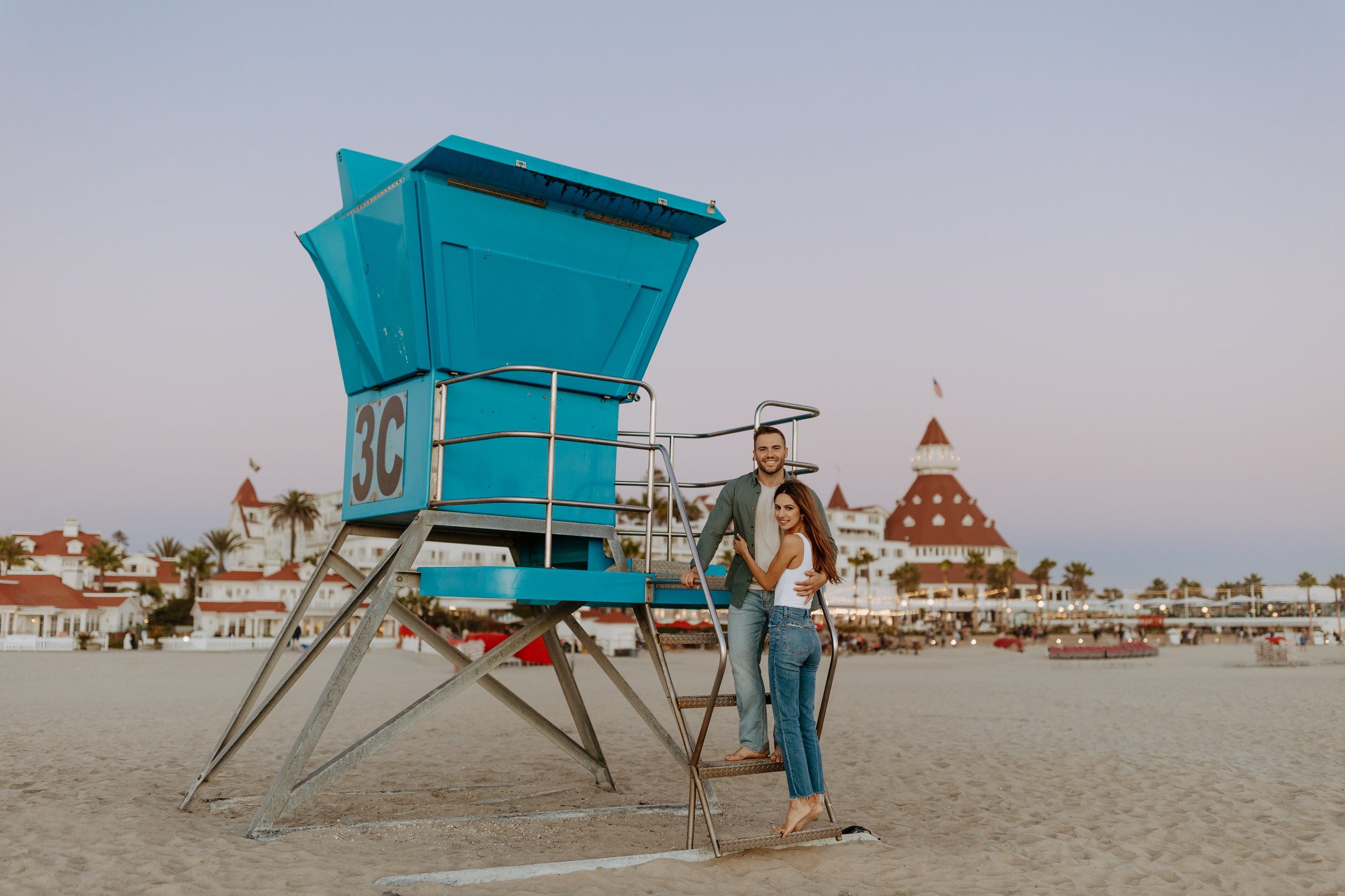Tiffani + Louis' Engagement Session - Coronado San Diego Beach Photographer-221.jpg