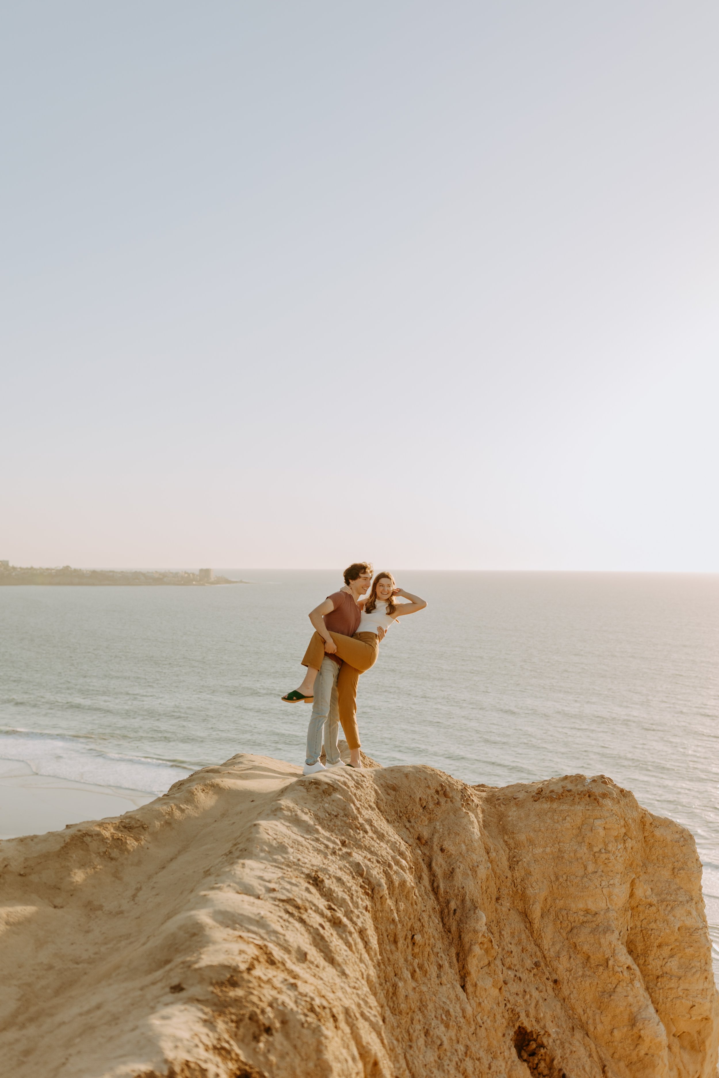 Katie + Francisco - Torrey Pines La Jolla Glider Port Cliffside Beach Engagement Photographer-30.jpg