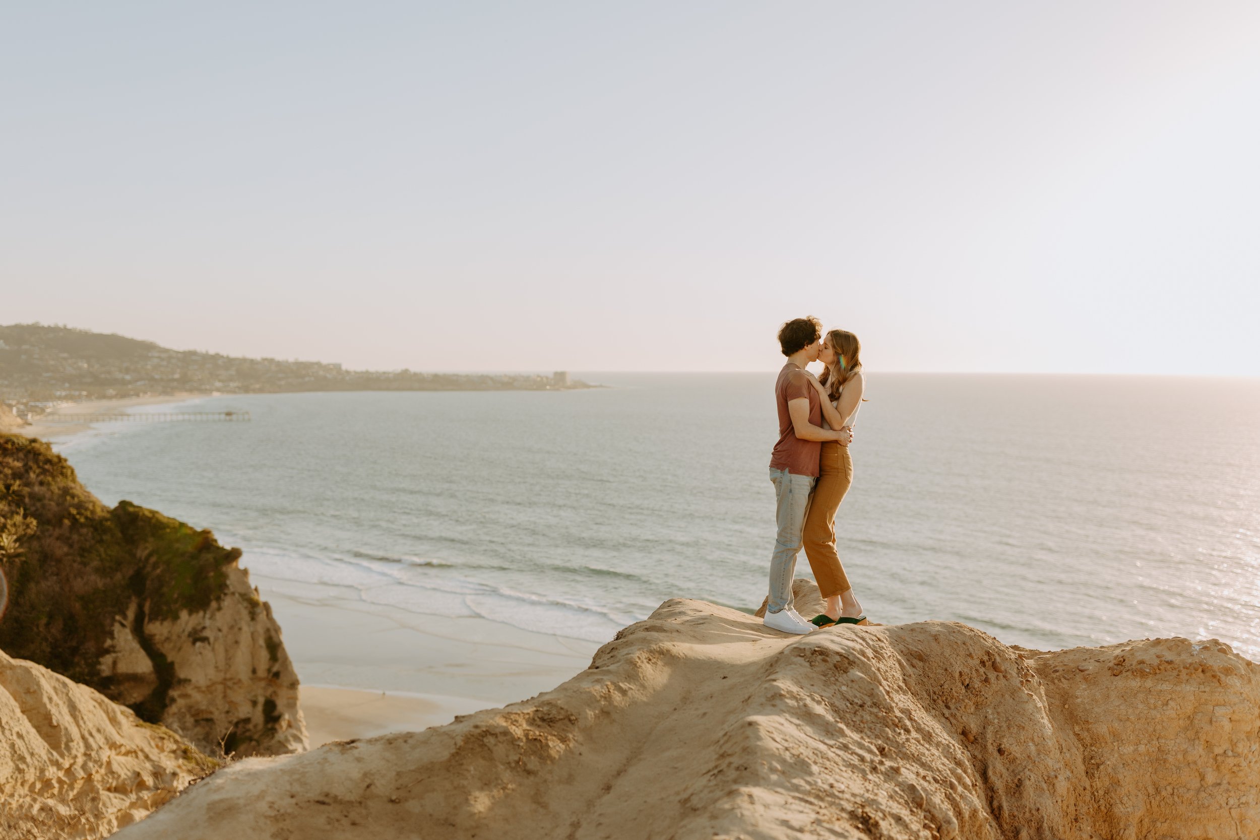 Katie + Francisco - Torrey Pines La Jolla Glider Port Cliffside Beach Engagement Photographer-32.jpg