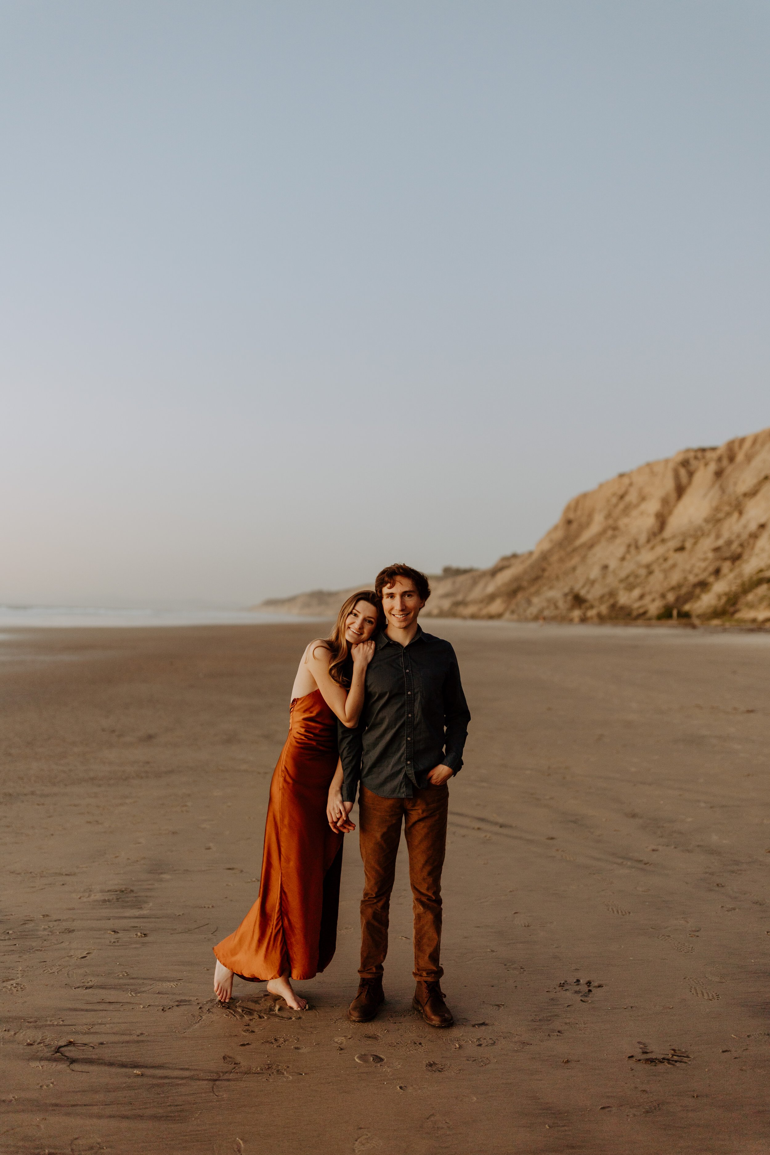 Katie + Francisco - Torrey Pines La Jolla Glider Port Cliffside Beach Engagement Photographer-175.jpg