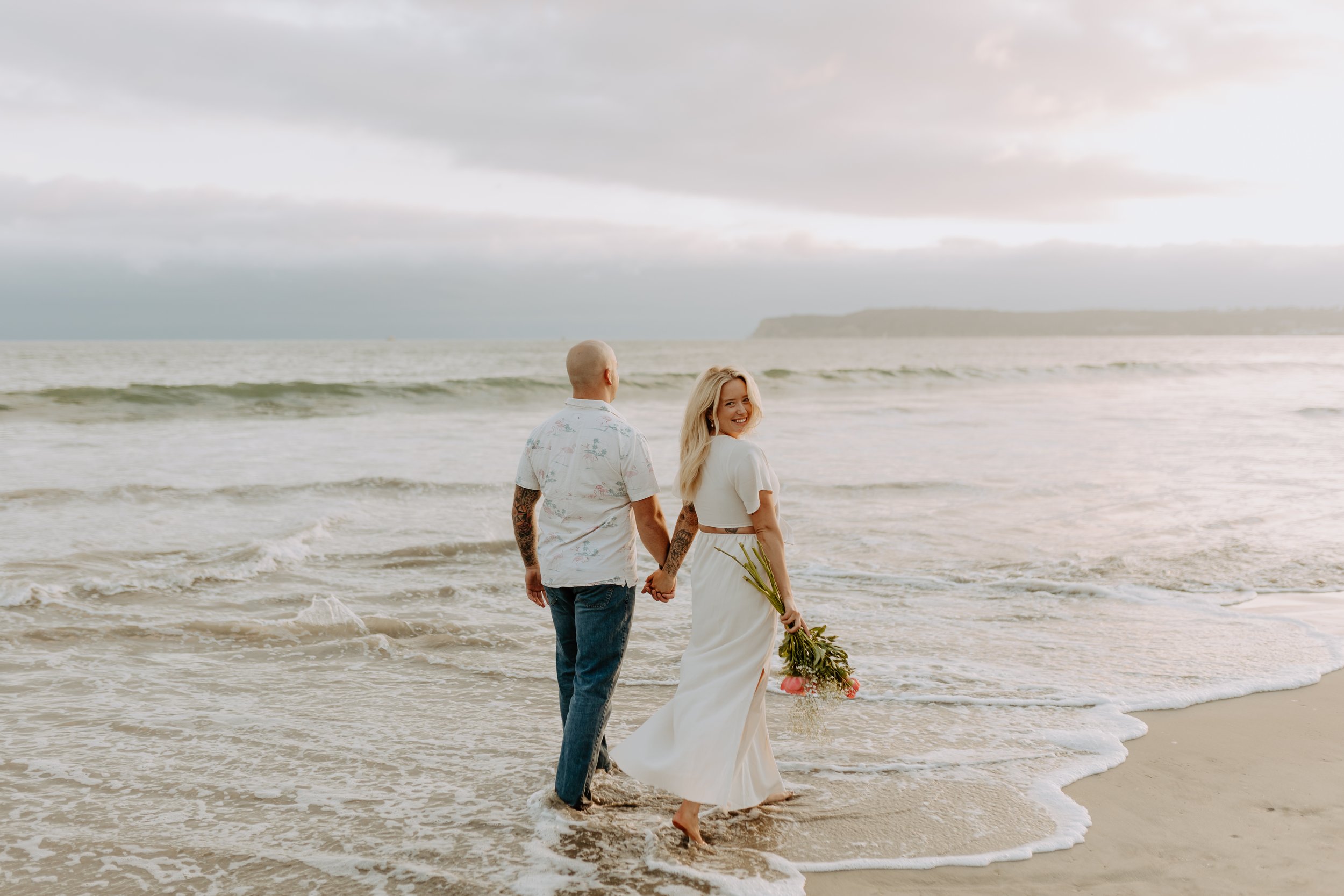 Haillie + Zak's Engagement - Coronado Beach San Diego Wedding Photographer-173.jpg