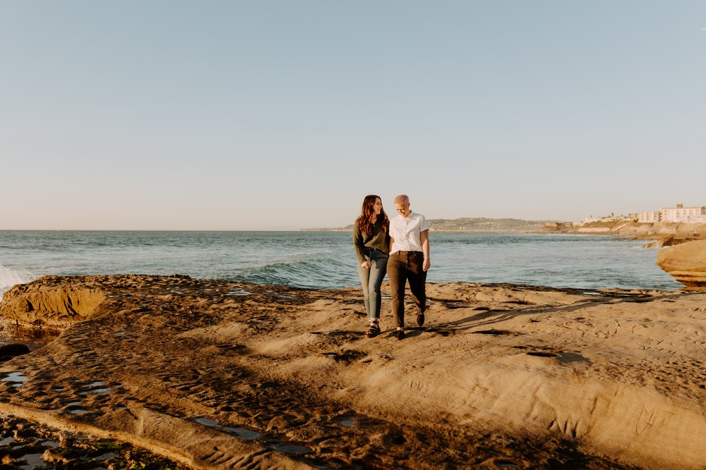 Madison + Laura's Engagement - Sunset Cliffs San Diego Wedding Photographer-37.jpg