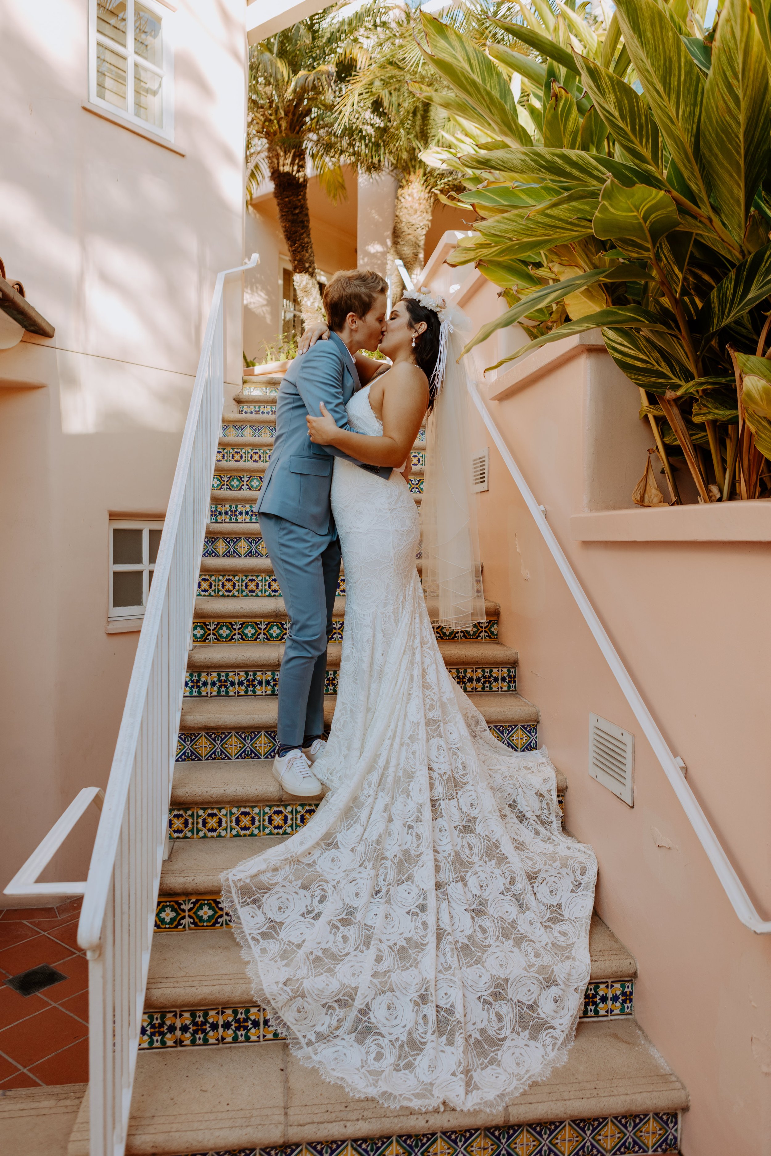Sophia + Nikki's Wedding - La Valencia La Jolla Wedding Photographer-396.jpg