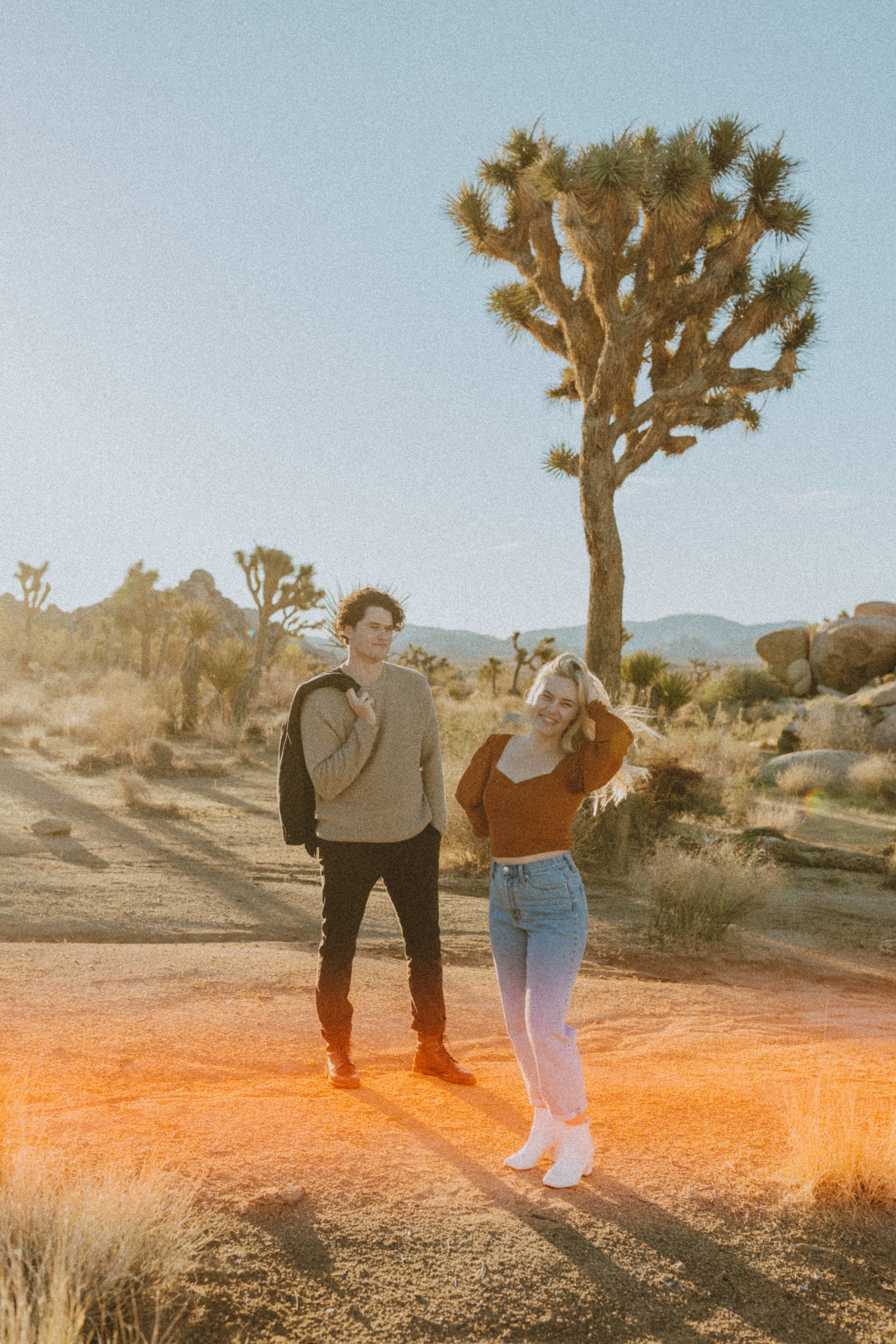 Nicole + Max's Engagement - Joshua Tree Sunrise Photo Shoot-16.jpg